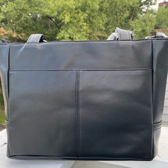 NWT Giani Bernini Nappa Classic Leather Tote - Picture 7 of 8